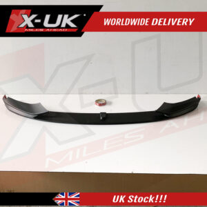 BMW 4 Series F32 F33 F36 2014-2016 M Performance style matte black front splitter