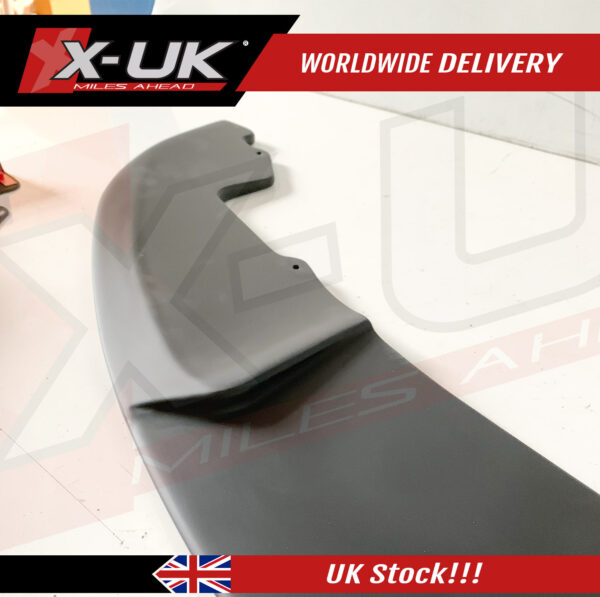 BMW 4 Series F32 F33 F36 2014-2016 M Performance style matte black front splitter