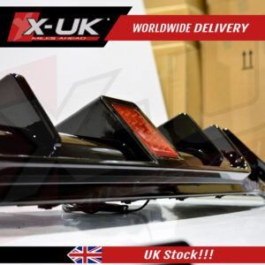 Mercedes E-Class W213 2016-2019 Brabus style rear diffuser