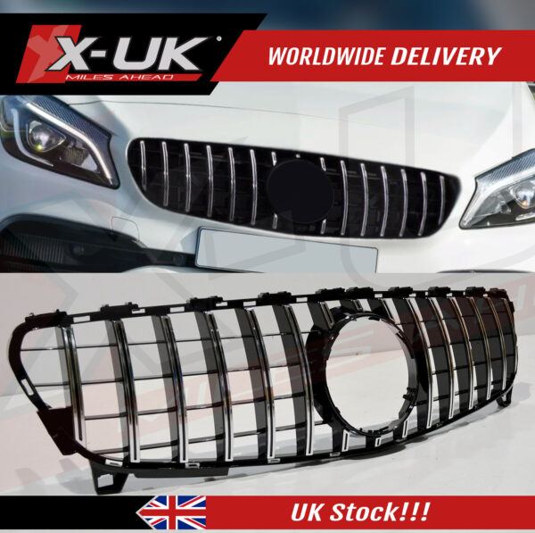 Mercedes A-Class W176 2015-2018 Panamericana GT style front grill