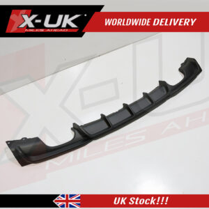 BMW 3 Series F30 F35 M Performance style rear diffuser double twin pipes