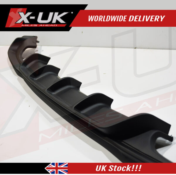 BMW 3 Series F30 F35 M Performance style rear diffuser double twin pipes