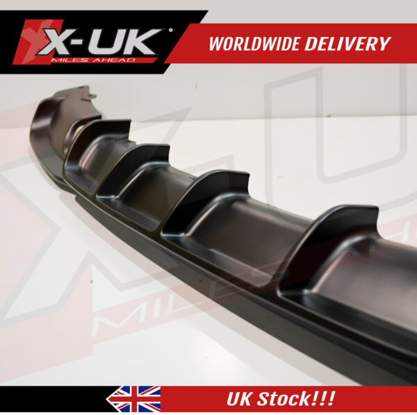 BMW 3 Series F30 F35 M performance style rear diffuser two single pipes