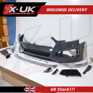 RS4 style 2 front bumper conversion for Audi A4 S4 B9 2016-2019