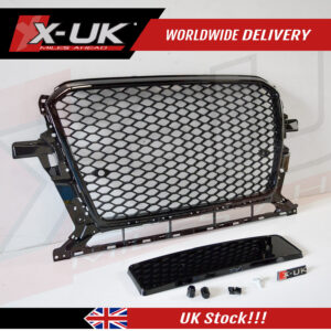 Audi Q5 SQ5 8R 2012-2015 to RSQ5 style front grill gloss black