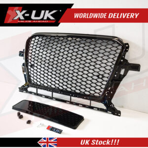 Audi Q5 SQ5 8R 2012-2015 to RSQ5 style front grill gloss black