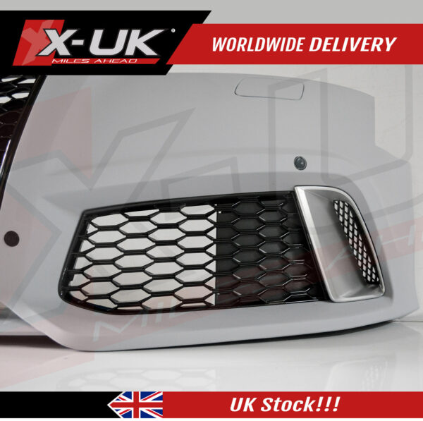 Audi A6 S6 C6 2004-2011 to RS6 style front bumper body kit