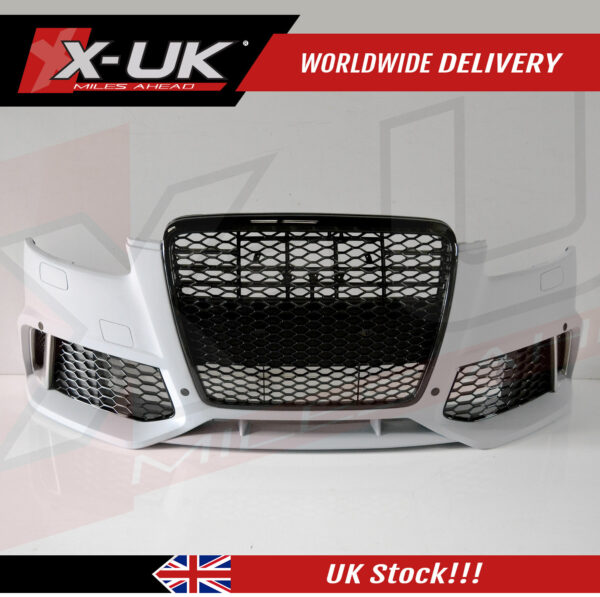 Audi A6 S6 C6 2004-2011 to RS6 style front bumper body kit