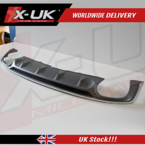 Audi A5 S-line 2017-2020 B9 S5 style rear diffuser skin to fit 2 & 4 doors