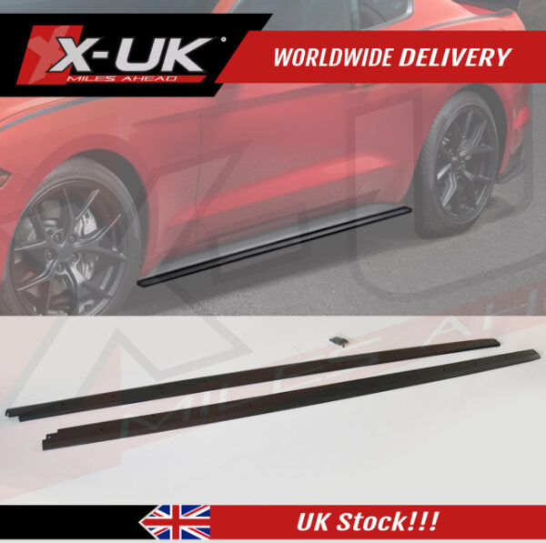 Ford Mustang 2015-2020 RTR Rock style side skirts extensions