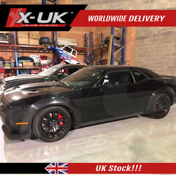 Dodge demon style wide body fender flares for Dodge Hellcat 2015-2019