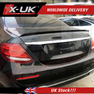 Mercedes E-Class W213 saloon gloss black rear spoiler