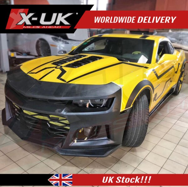 Camaro 2010-2015 ZL1 style front bumper conversion