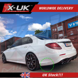 E63 S style rear diffuser add ons for Mercedes E-Class W213