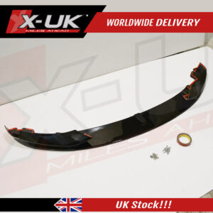 BMW 4 Series F32 F33 F36 M Performance style gloss black front splitter