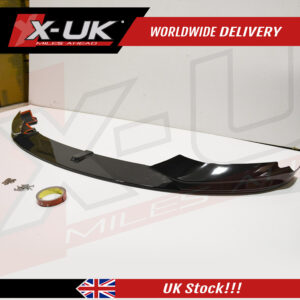 BMW 4 Series F32 F33 F36 M Performance style gloss black front splitter