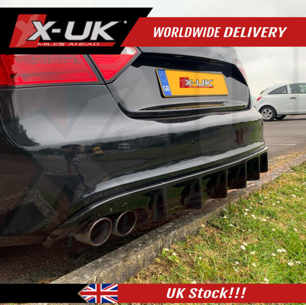 Audi A5 S-line S5 2007-2012 Sportback rear diffuser version 2.0