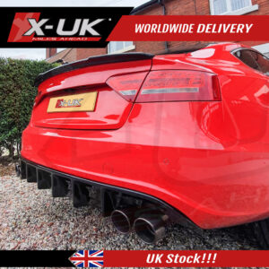 Audi A5 S-line S5 2007-2012 Sportback rear diffuser version 2.0