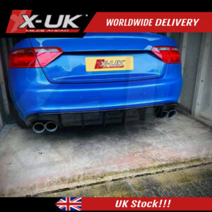 Audi A5 S-line S5 2007-2012 Sportback rear diffuser version 2.0