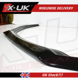 VW Golf MK6 R 2008-2016 black FRP front lip