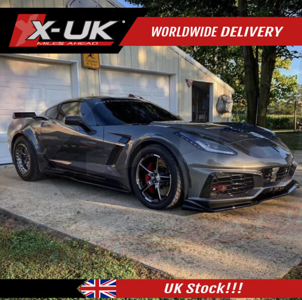 ZR1 style front bumper conversion for Chevrolet Corvette C7 2014-2019