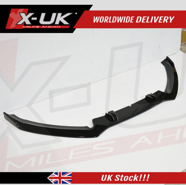 Audi RS5 2007-2012 black FRP front lower splitter lip valance