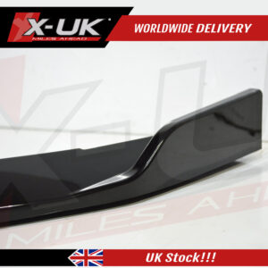 Audi RS5 2007-2012 black FRP front lower splitter lip valance