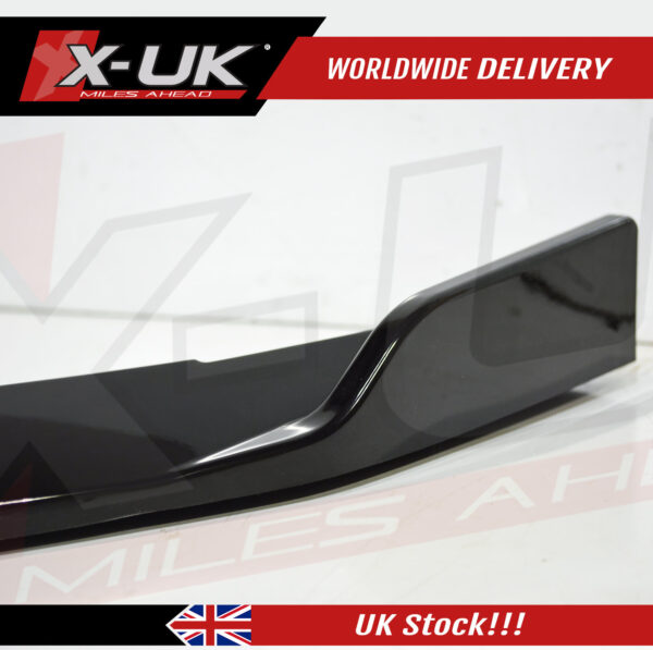 Audi RS5 2007-2012 black FRP front lower splitter lip valance