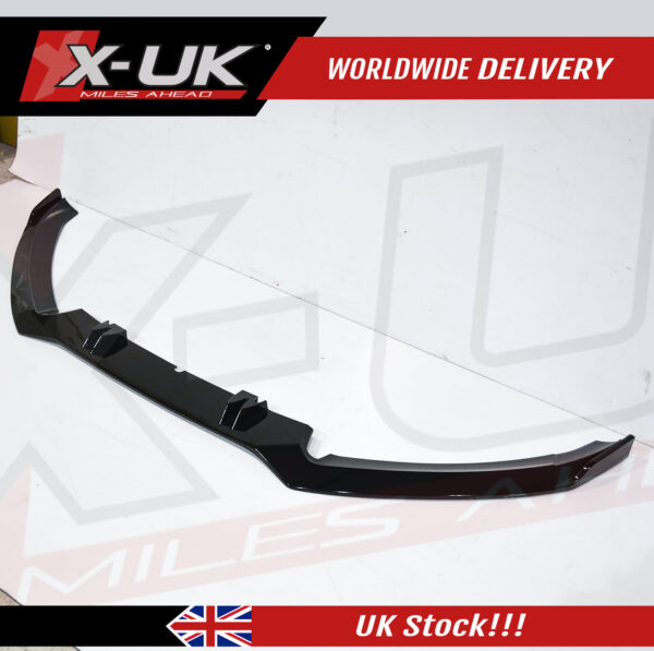 Audi RS5 2007-2012 black FRP front lower splitter lip valance