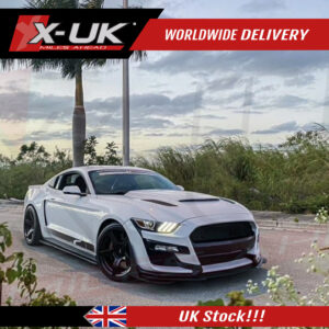 Ford Mustang 2015-2017 GT500 style front bumper conversion body kit