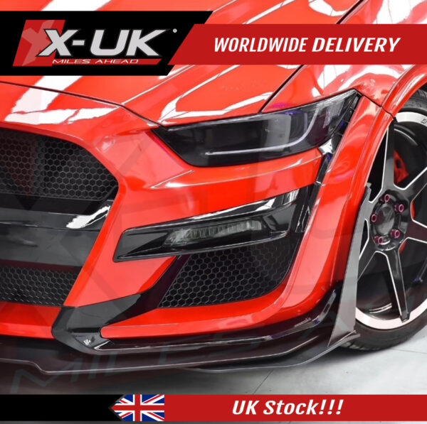 Ford Mustang 2015-2017 GT500 style front bumper conversion body kit