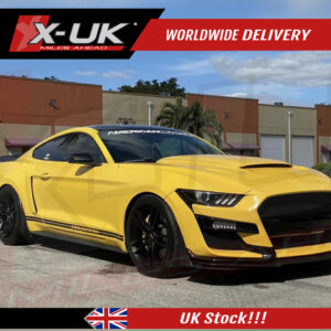 Ford Mustang 2015-2017 GT500 style front bumper conversion body kit