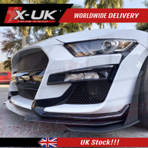 Ford Mustang 2015-2017 GT500 style front bumper conversion body kit