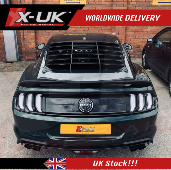 Ford Mustang 2015-2020 GT500 style rear boot trunk spoiler