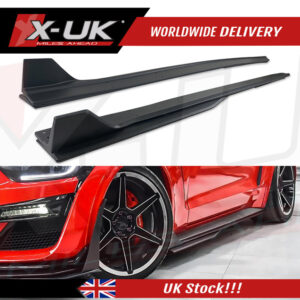 Ford Mustang 2015-2020 GT500 style side skirts extensions