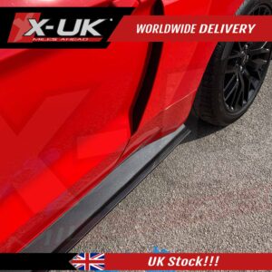 Ford Mustang 2015-2020 GT500 style side skirts extensions