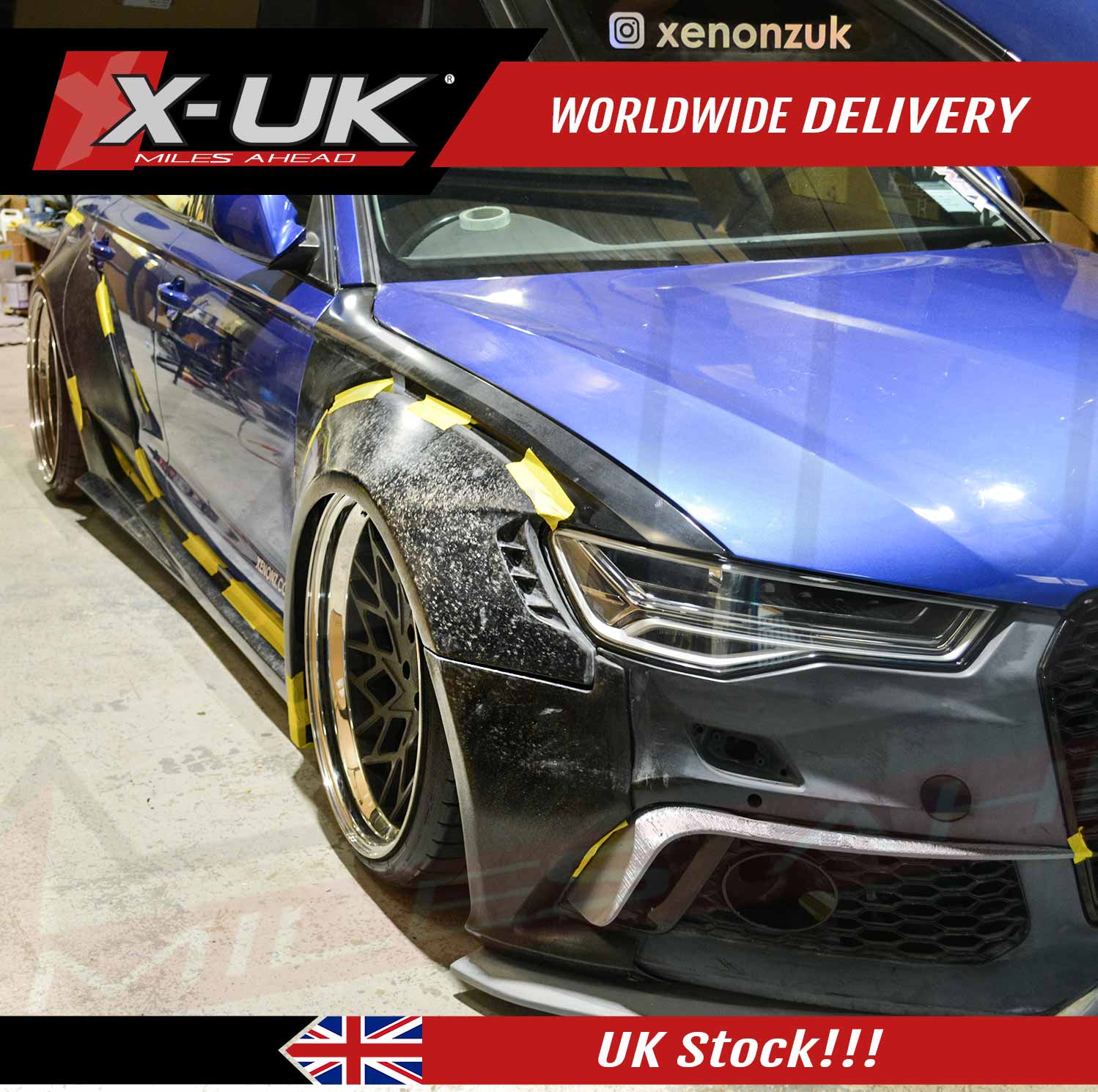 Audi A6/S6/RS6 Avant 4G Tuning  PD600R Wide Body Aerodynamic Kit