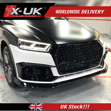 Audi Q5 B9 2018-2020 XUK front bumper conversion honeycomb mesh grill