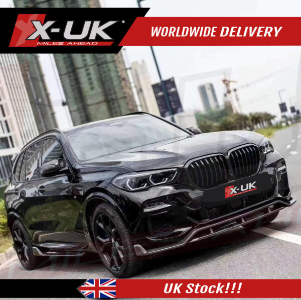 BMW X5 G05 2018-2020 M performance style gloss black body kit