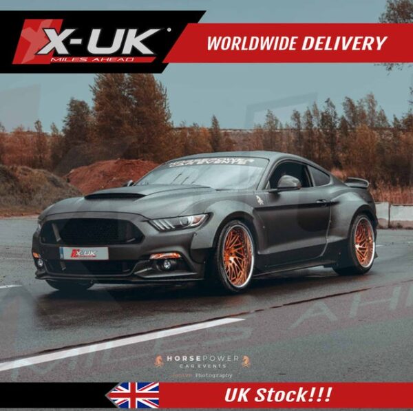 Ford Mustang 2015-2017 wide body kit fenders FRP