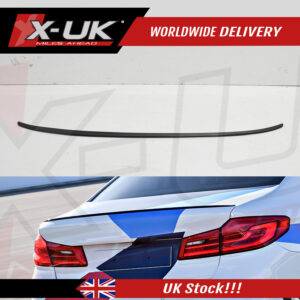 BMW 5 Series 2017-2019 G30 to M5 style gloss black rear spoiler