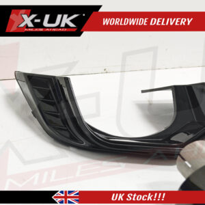 Audi RS5 style black edition rear diffuser for A5 Sline B9 2017-2019