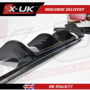 BMW 3 Series F80 M3 2014-2018 gloss black rear diffuser