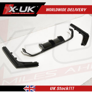 BMW 3 Series F80 M3 2014-2018 gloss black rear diffuser