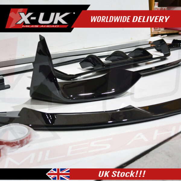 BMW F82 M4 2014-2019 gloss black body kit front sides and rear