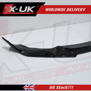 BMW 2 Series F87 M2 2016-2020 CS style gloss black front splitter