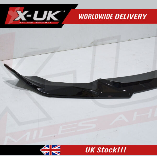 BMW 2 Series F87 M2 2016-2020 CS style gloss black front splitter