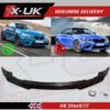 BMW 2 Series F87 M2 2016-2020 CS style gloss black front splitter