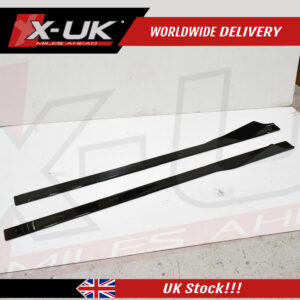 BMW F87 M2 2016-2020 gloss black side skirts blades