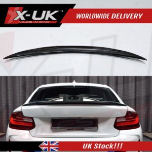 BMW F87 M2 2016-2020 gloss black M Performance style rear spoiler